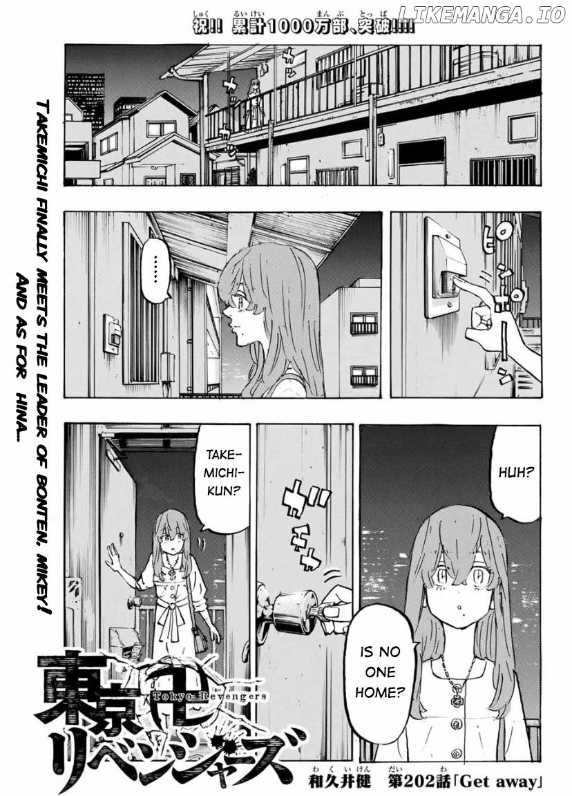 Tokyo Revengers, Chapter 202 image 01